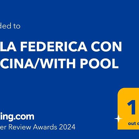 Villa Federica Con Piscina/With Pool Santa Maria Del Focallo Exterior foto
