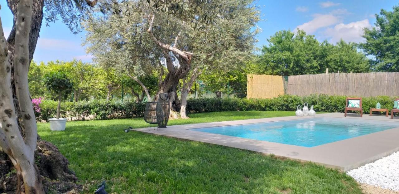 Villa Federica Con Piscina/With Pool Santa Maria Del Focallo Exterior foto